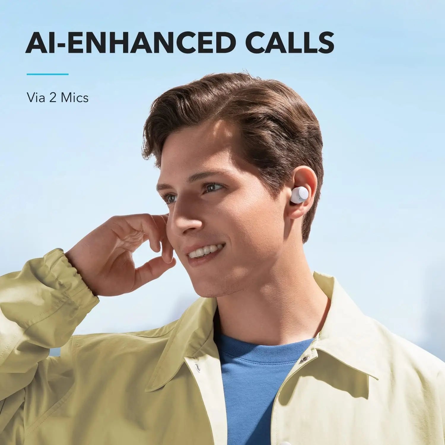 Anker Soundcore A20i True Wireless Earbuds – White