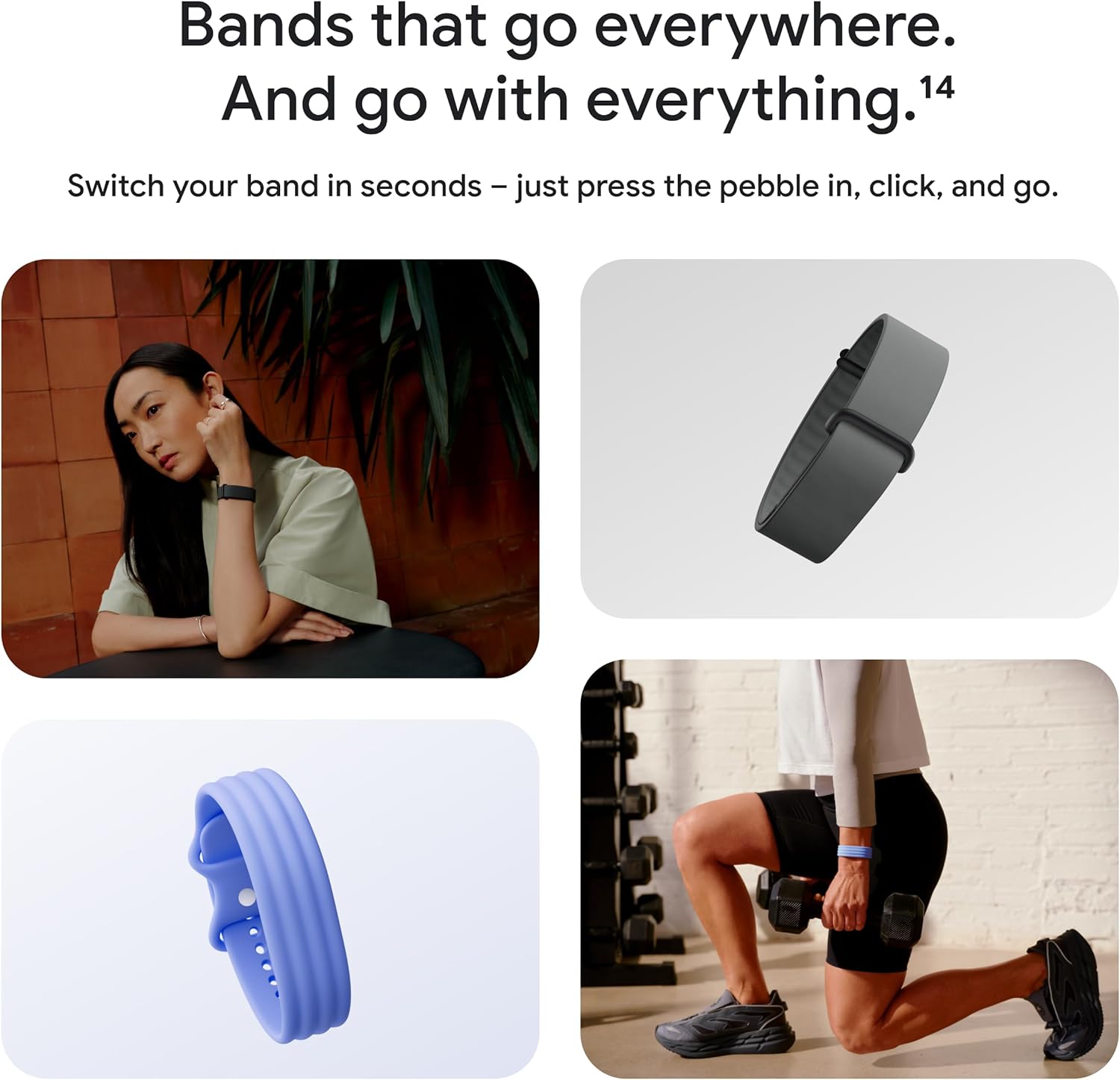 Google Fitbit Air Screenless Fitness & Health Tracker
