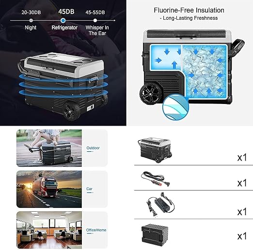 Portable Refrigerator Car Freezer Vehicle Car Truck Mini Fridge Freezer