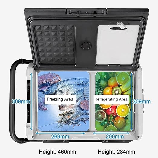 Portable Refrigerator Car Freezer Vehicle Car Truck Mini Fridge Freezer