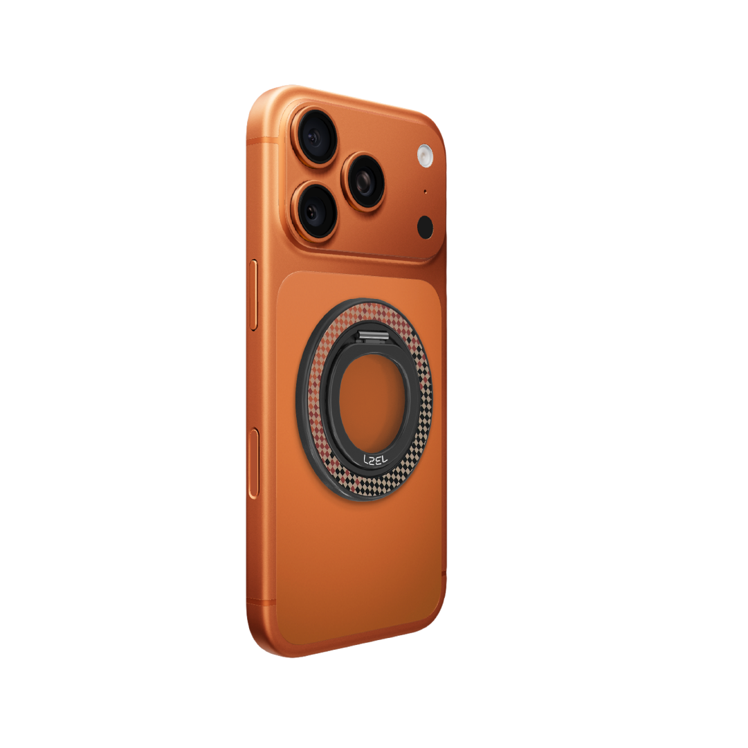 LZEL Magsafe 360 Kickstand Ring For iPhone - Orange