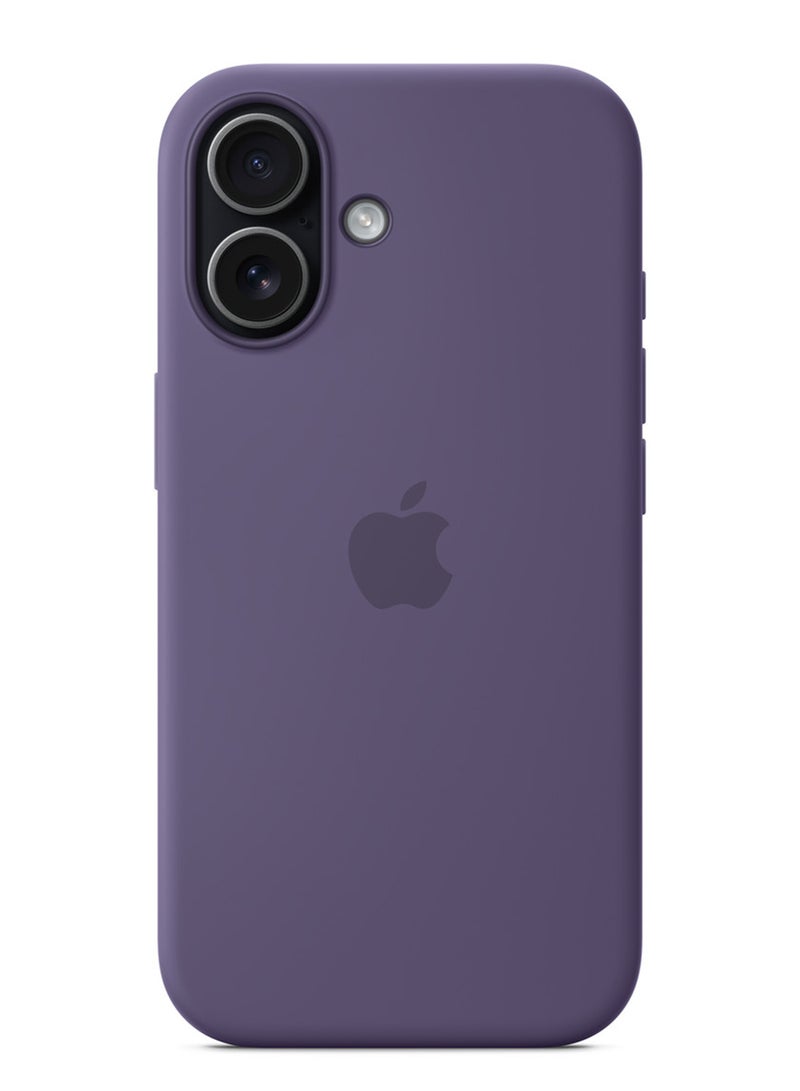 APPLE-iPhone 17 Silicone Back Cover with MagSafe – Purple Fog