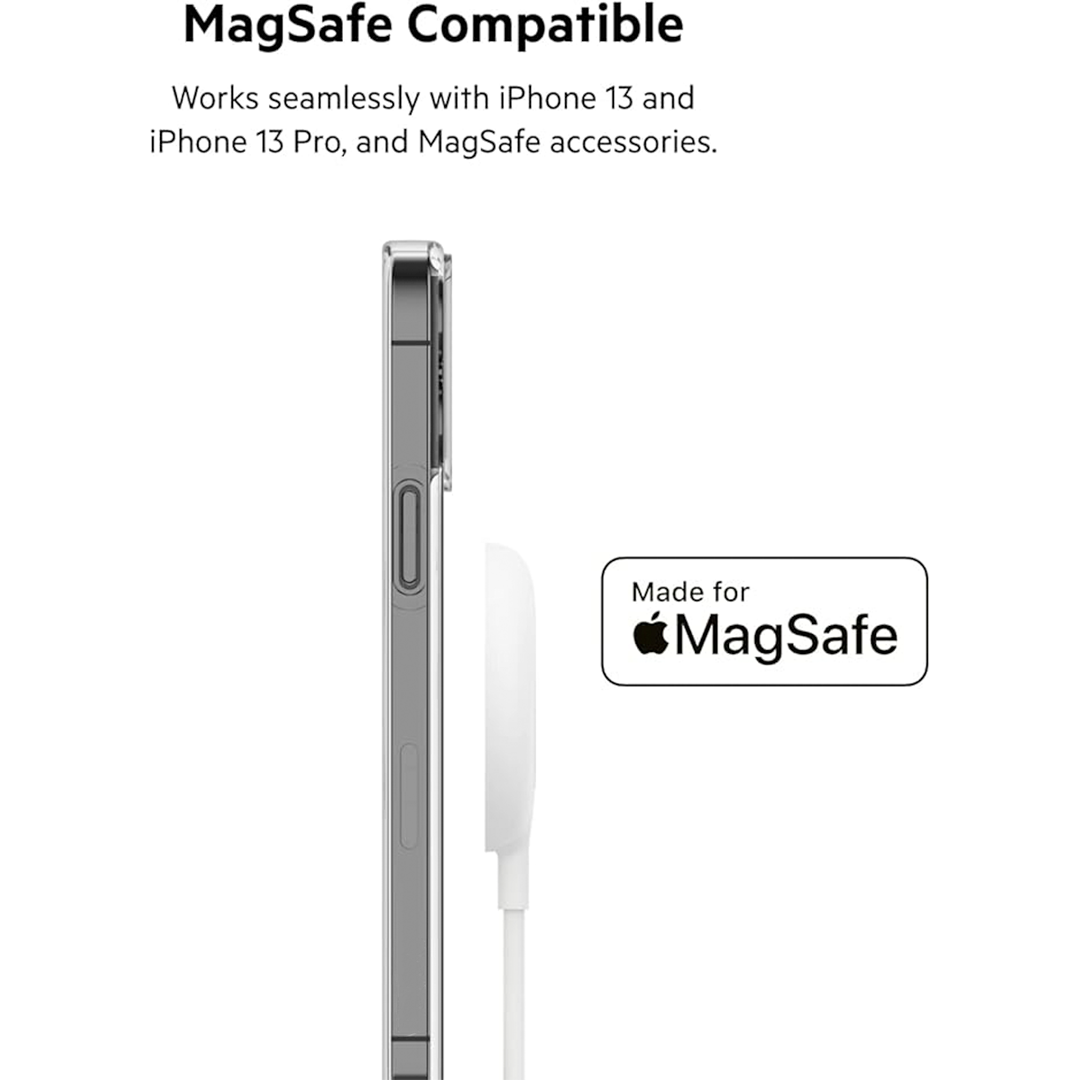 ZGA Protective Case With Magsafe For iPhone 15 Pro Max | White