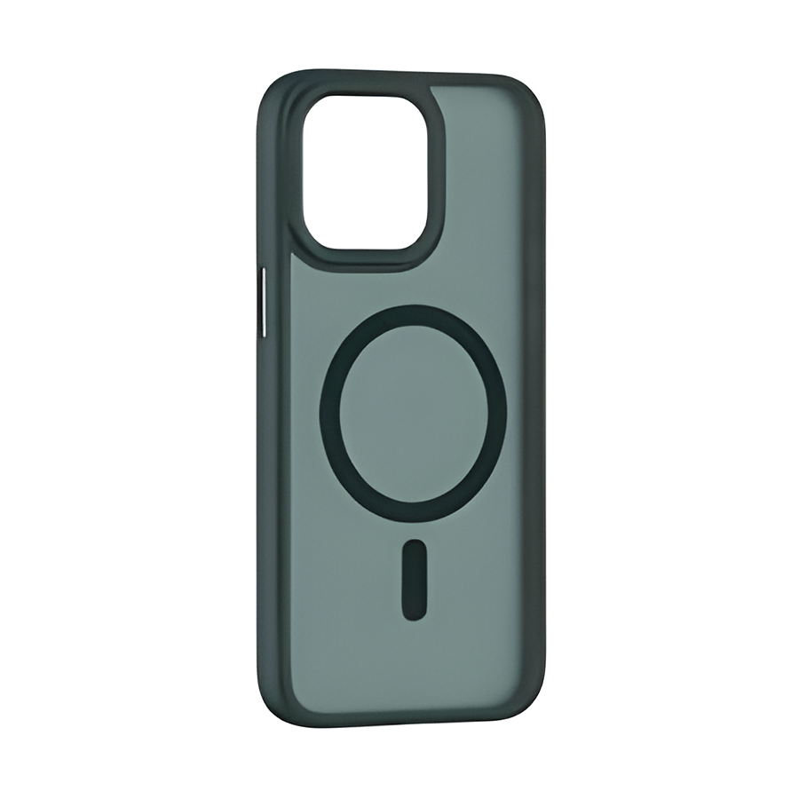 ZGA iPhone 15 Pro Max Magsafe Protective Case - Matt Finish Green