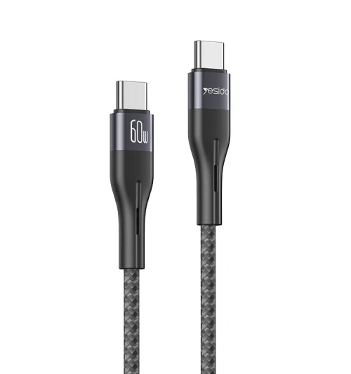 YESIDO-USB C To Type C Cable 60W 1M