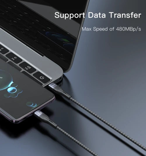 YESIDO-USB C To Type C Cable 60W 1M
