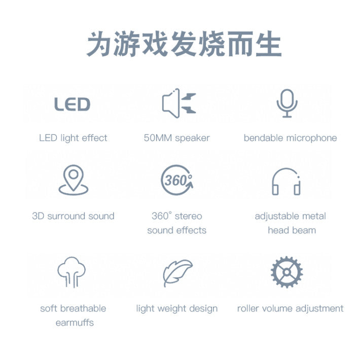 YESIDO Professional special for gamer gaming headset headphones