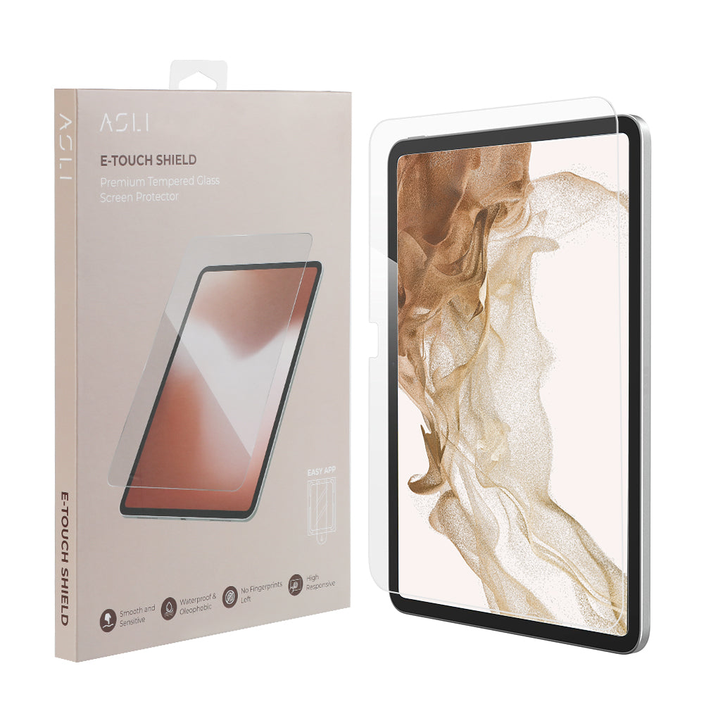 Asli Global E-Touch Premium Tempered Glass Screen Protector for iPad 10th & 11th Gen (10.9")
