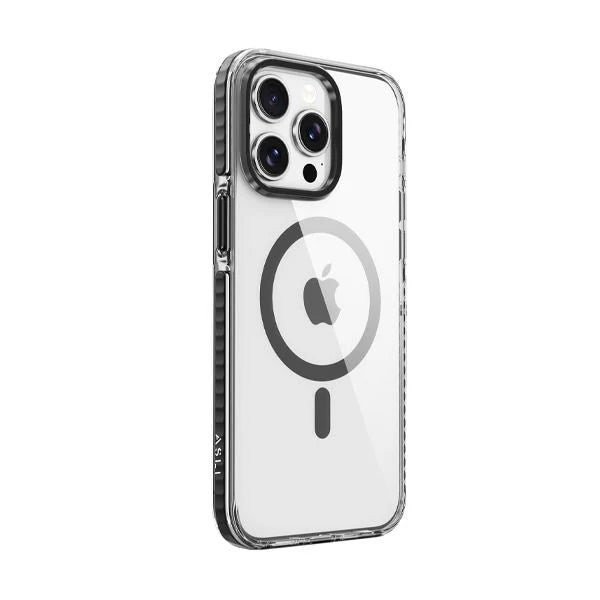 ZGA iPhone 15 Pro Protective Case with Camera Metal Frame - Black
