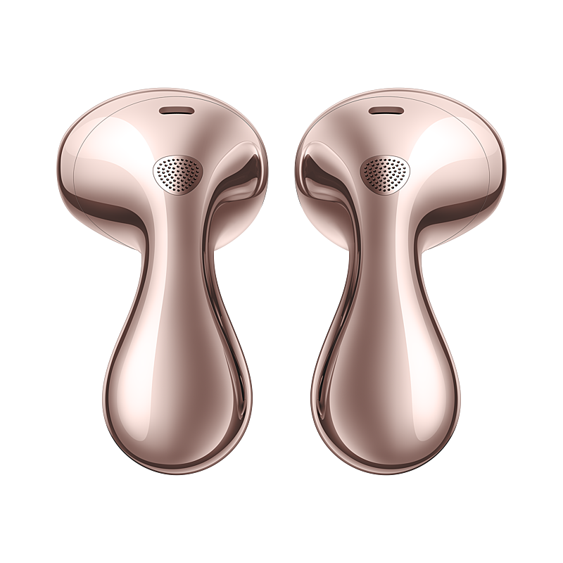 Huawei FreeBuds 6 – Truly Wireless Bluetooth Open-Fit Earbuds with Charging Case + Bundle Offer - Rose Gold