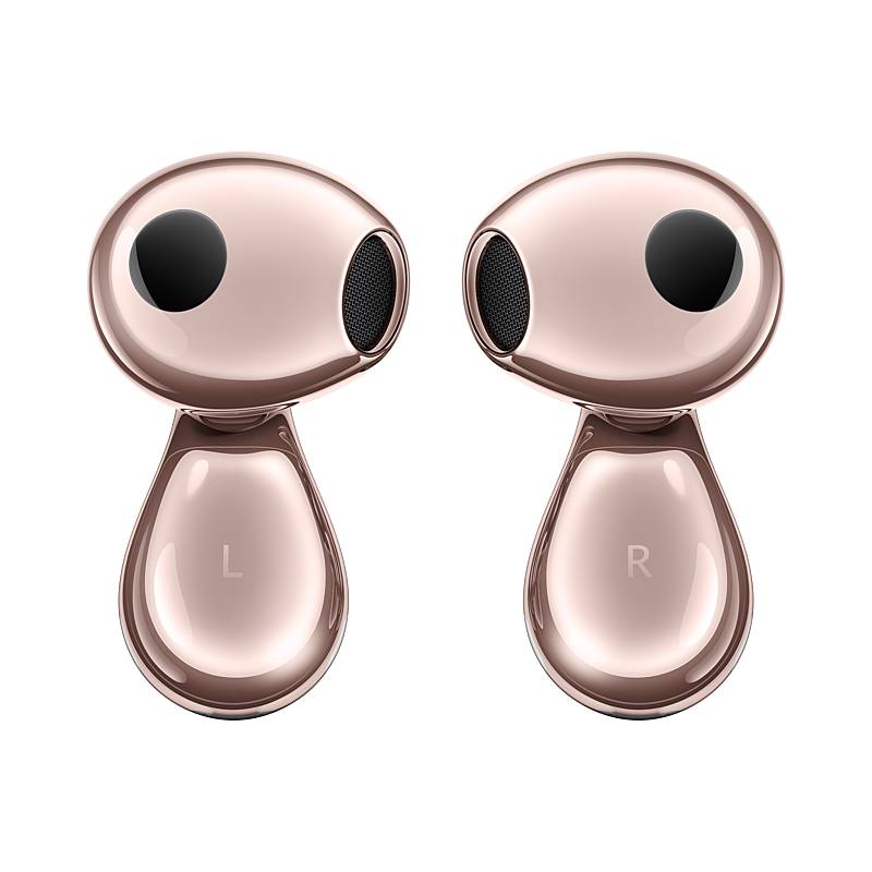 Huawei FreeBuds 6 – Truly Wireless Bluetooth Open-Fit Earbuds with Charging Case + Bundle Offer - Rose Gold