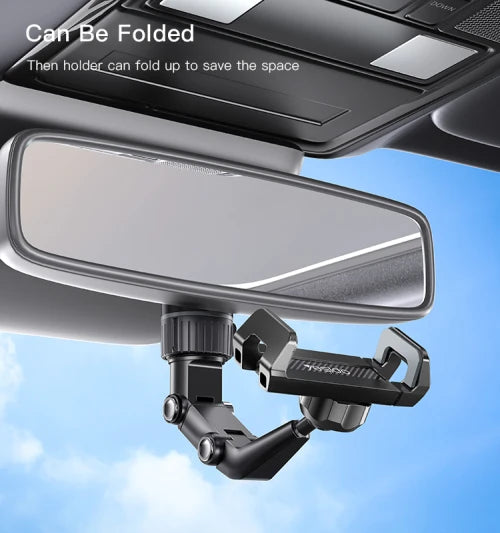 YESIDO-CAR CENTER MIRROR PHONE HOLDER