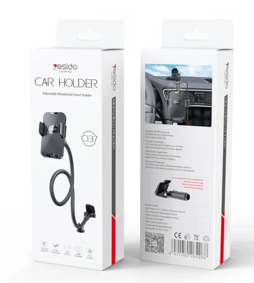 YESIDO-ADJUSTABLE WINDSHIELD PHONE HOLDER