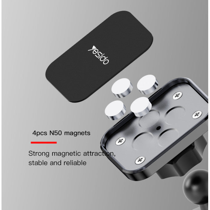Yesido-Magnetic Car CD Clip Phone Holder – C92