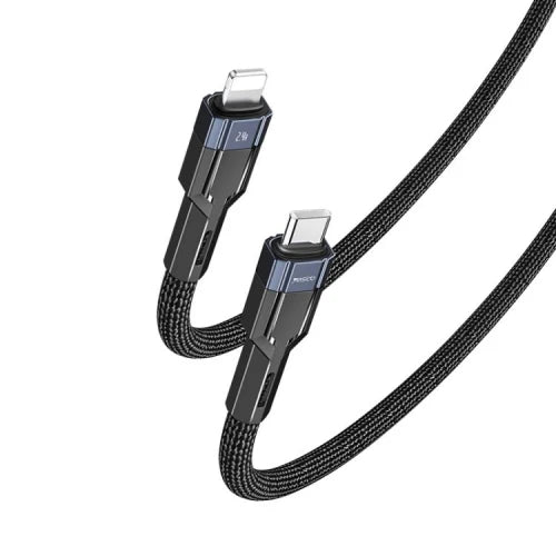 YESIDO-USB C TO LIGHTNING CABLE BRAIDED-120CM