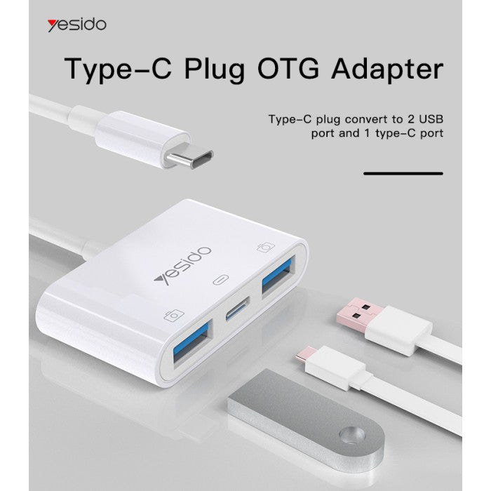 Yesido-OTG Adapter USB-C to USB-A