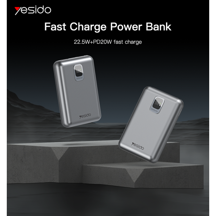 Yesido-Power Bank 20000mAh