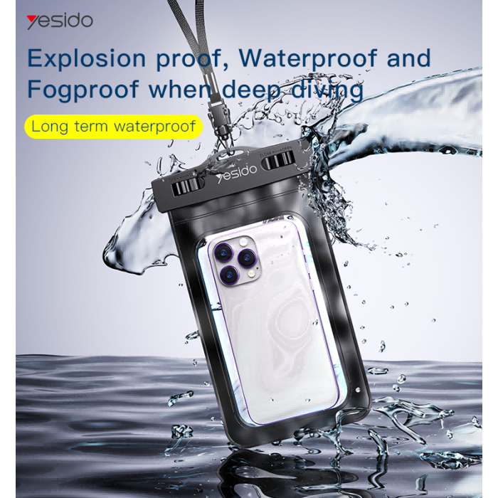 Yesido-Portable Waterproof Phone Bag -Small