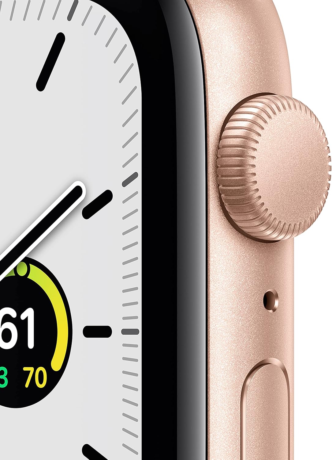 Apple Watch SE GPS + Cellular, 44mm Gold Aluminium Case with Starlight Sport Band - Regular