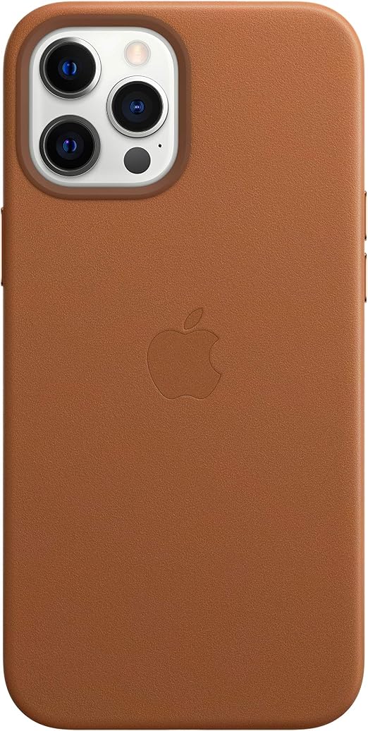 APPLE -iPhone 12 Pro Max MagSafe Leather Cover – Brown