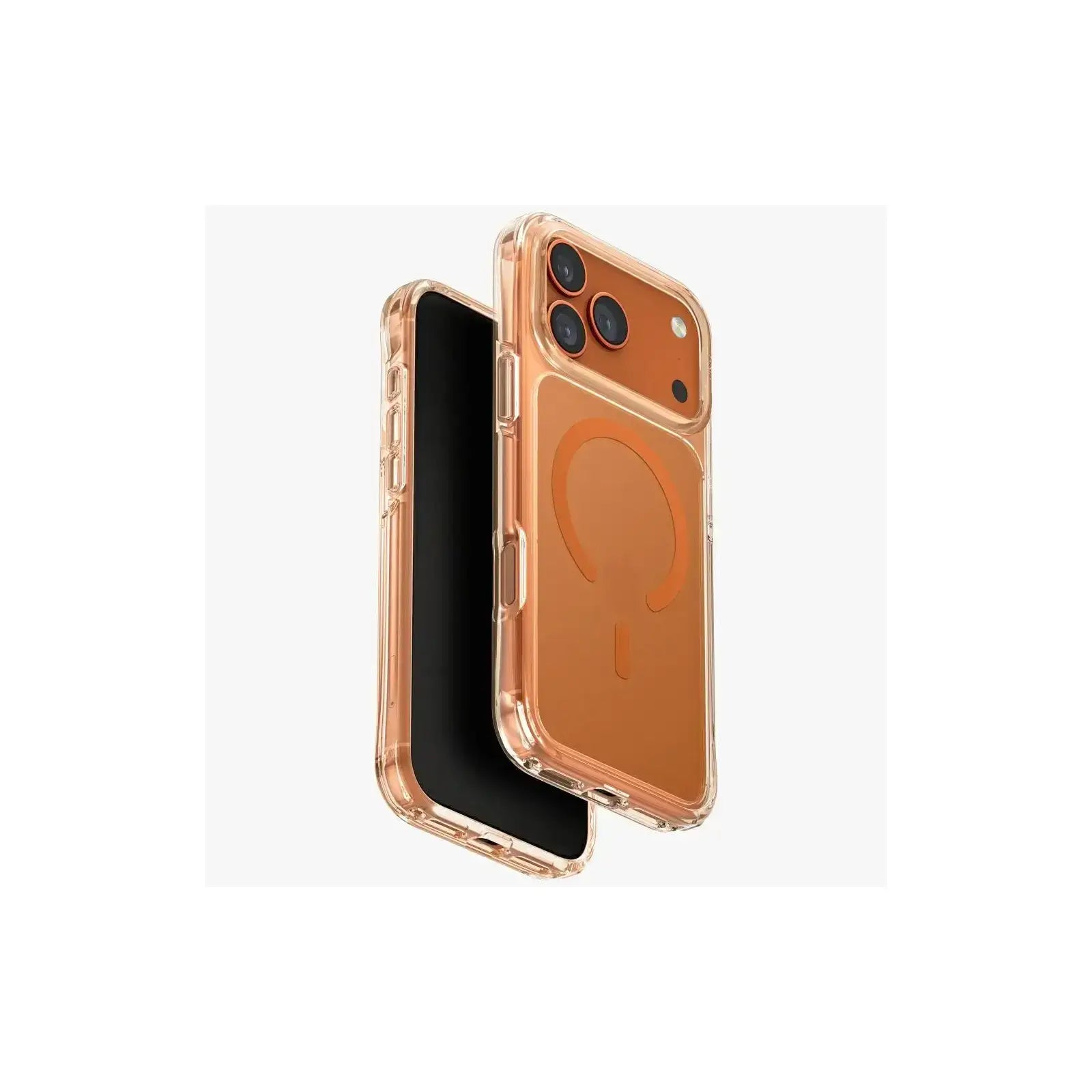 Uniq Hybrid Clearvue Classic MagSafe Case for iPhone 17 Pro Max - Orange