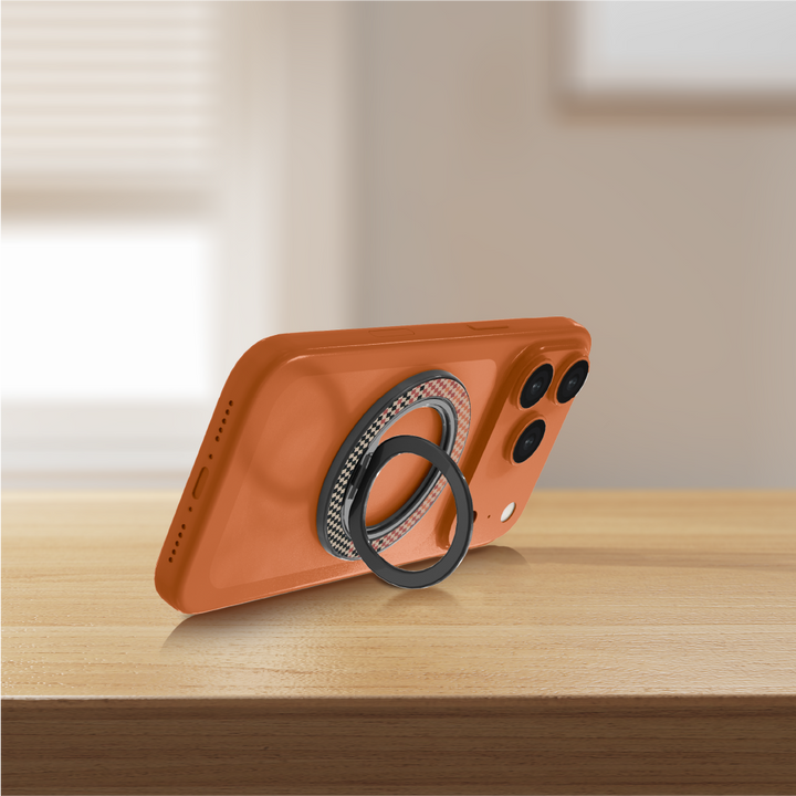 LZEL Magsafe 360 Kickstand Ring For iPhone - Orange