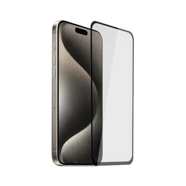 Anank iPhone 15 Pro 3D Anti Crack With Silicone Edge - 902335