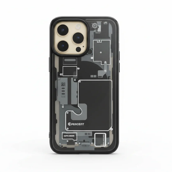 90 Percent Ultra Hybrid Zero One Magsafe Case For Iphone 15 Pro Max | Black