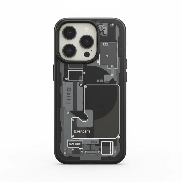 90 Percent Ultra Hybrid Zero One Magsafe Case For Iphone 16 Pro | Black
