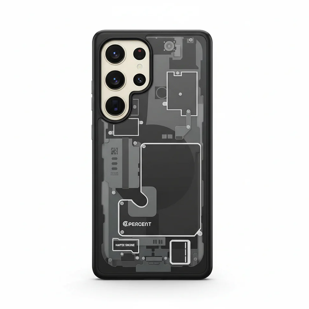 90 Percent Ultra Hybrid Zero One Magsafe Case For Samsung S25 Ultra | Black