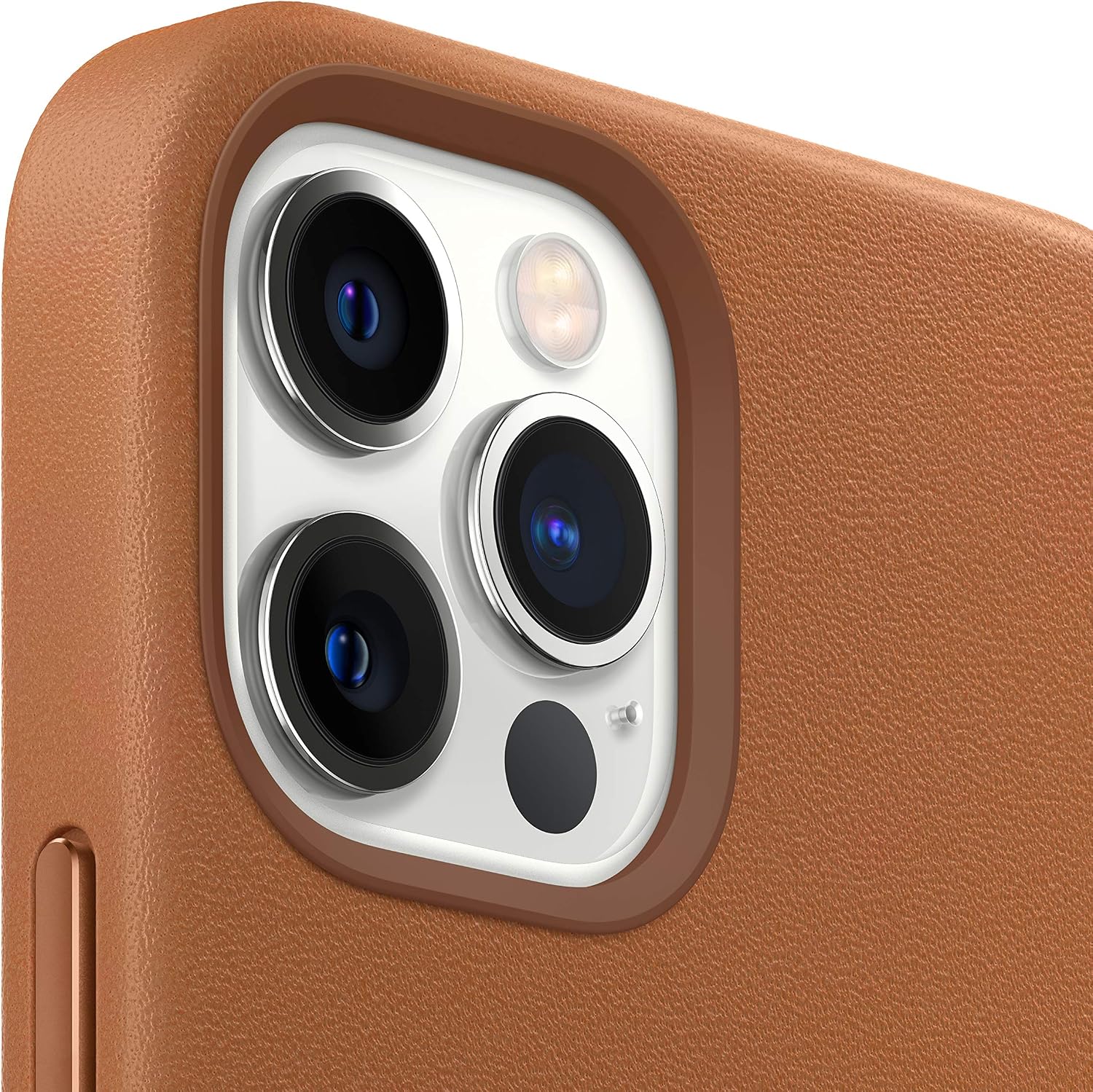 APPLE -iPhone 12 Pro Max MagSafe Leather Cover – Brown