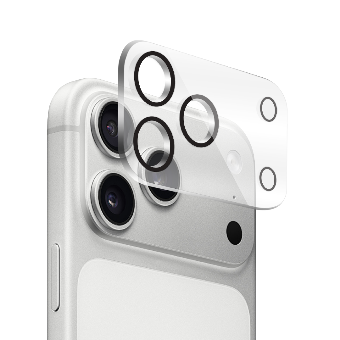 Asli  Global Armorlens Series Metal Tempered Glass Camera Lens Protector For IPhone 17 Pro Max | Clear