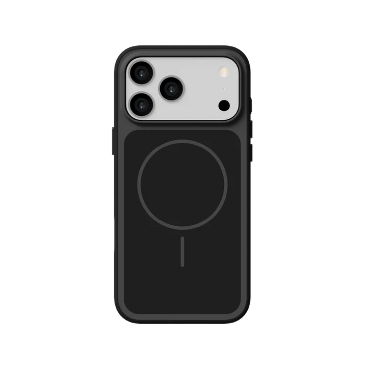 LZEL Regular Magsafe Ring Pattern Case For IPhone 17 Pro Max - Black