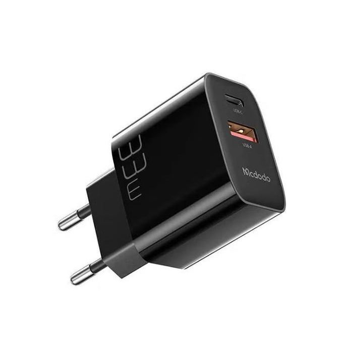 MCDODO-HOME CHARGER WITH TYPE CTO TYPE C CABLE 33W