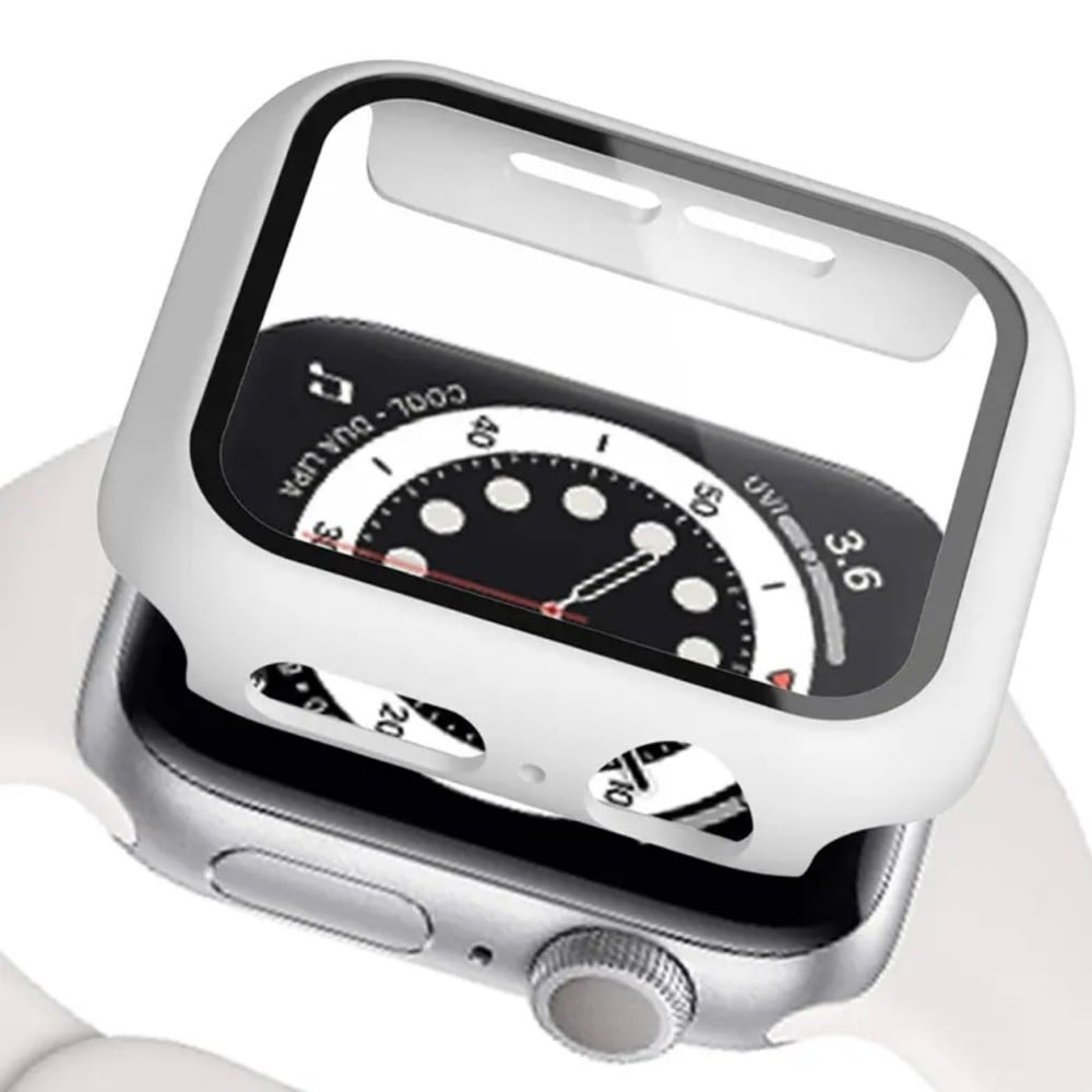 Anank Glass Protector For Apple Watch S7 45mm - White
