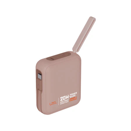 LZEL ZenoFlex Charge Mini 10000mAh PD Power Bank – 20W Output / 18W Input