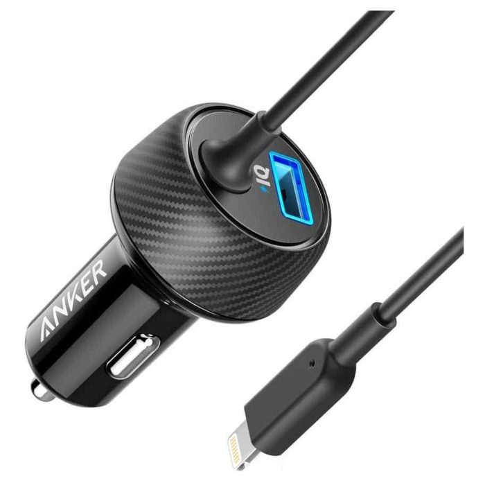 Anker PowerDrive 2 Elite with Lightning Connector