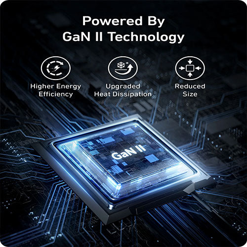 Anker Nano II 735 Adaptor, 3-Port, 65W - Black