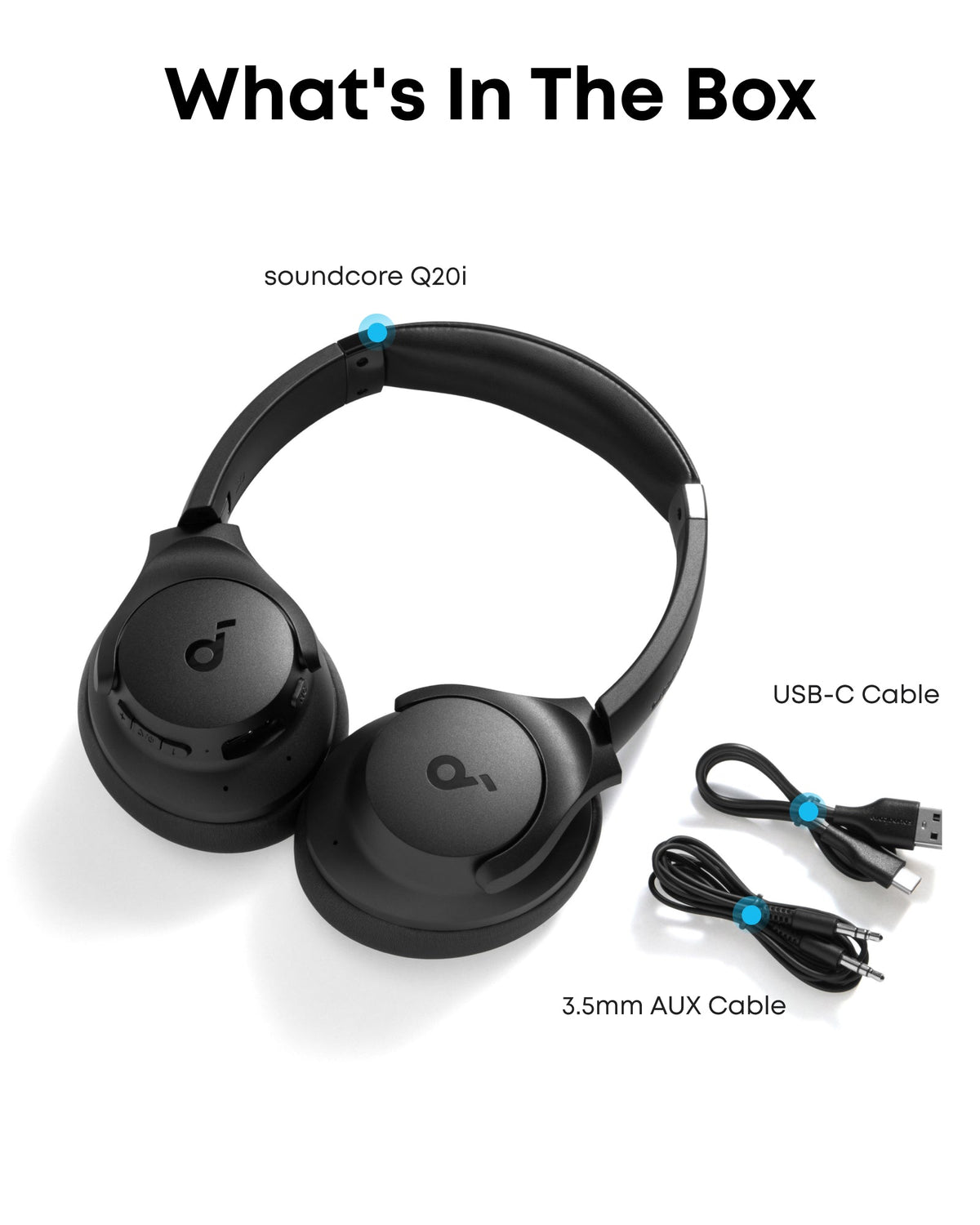 ANKER Q20i  Hybrid Active Noise Cancelling Headphones