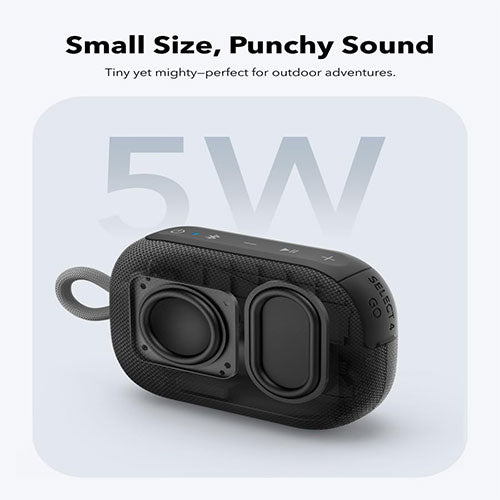 Anker Soundcore Select 4 Go Portable Bluetooth Speaker - Black &amp; Gold - A31X11B1