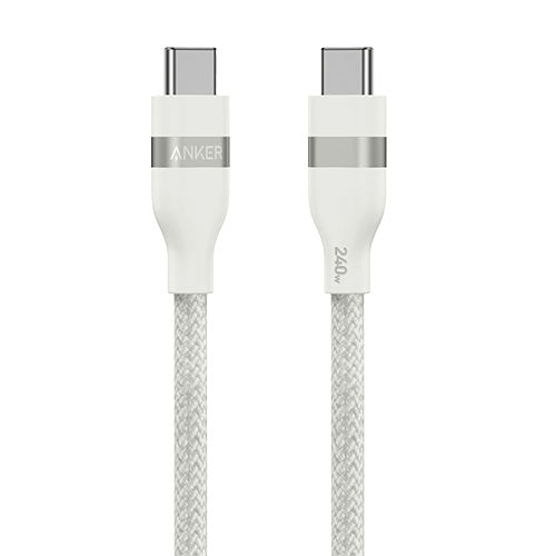 Anker USB-C to USB-C Cable 6ft 240W - White