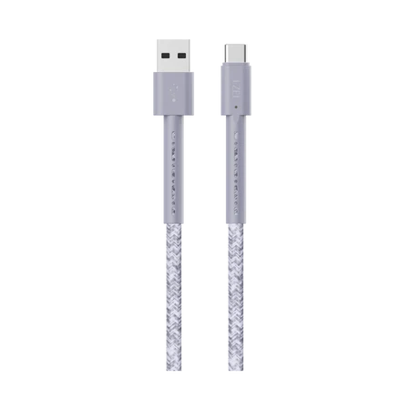 LZEL USB-A to USB-C 2.0 Braided Cable 2m – 3A, 15W, 480Mbps