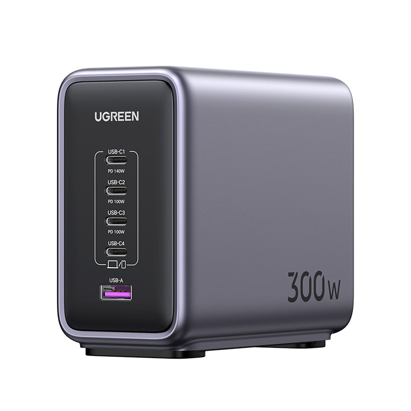 UGREEN Nexode 300W 5-Port PD GaN Fast Charger UK CD333