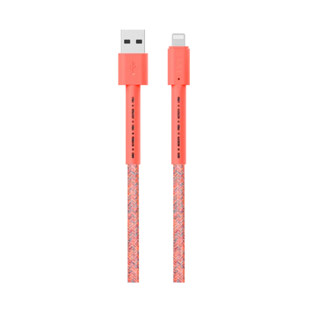 LZEL Celeris Charge AXL Braided USB-A to Lightning Cable, 480Mbps, 15W Max, 1m