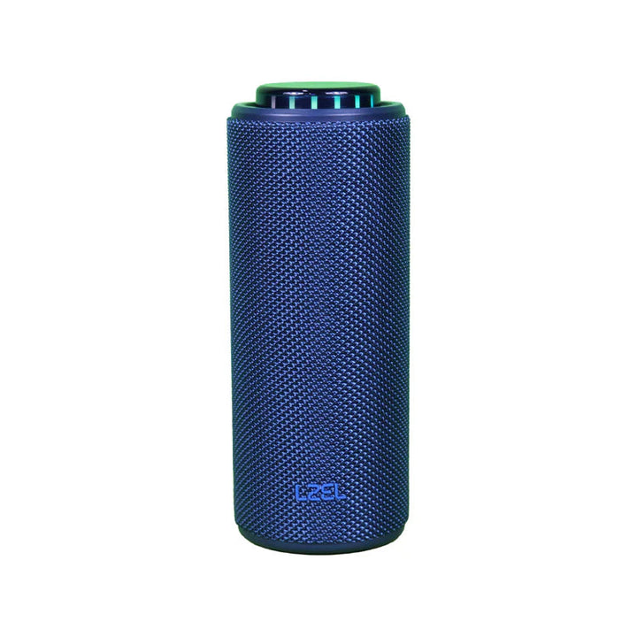 LZEL Aquilasonus Elite Waterproof Portable Bluetooth Speaker With Vibe Lights - Blue