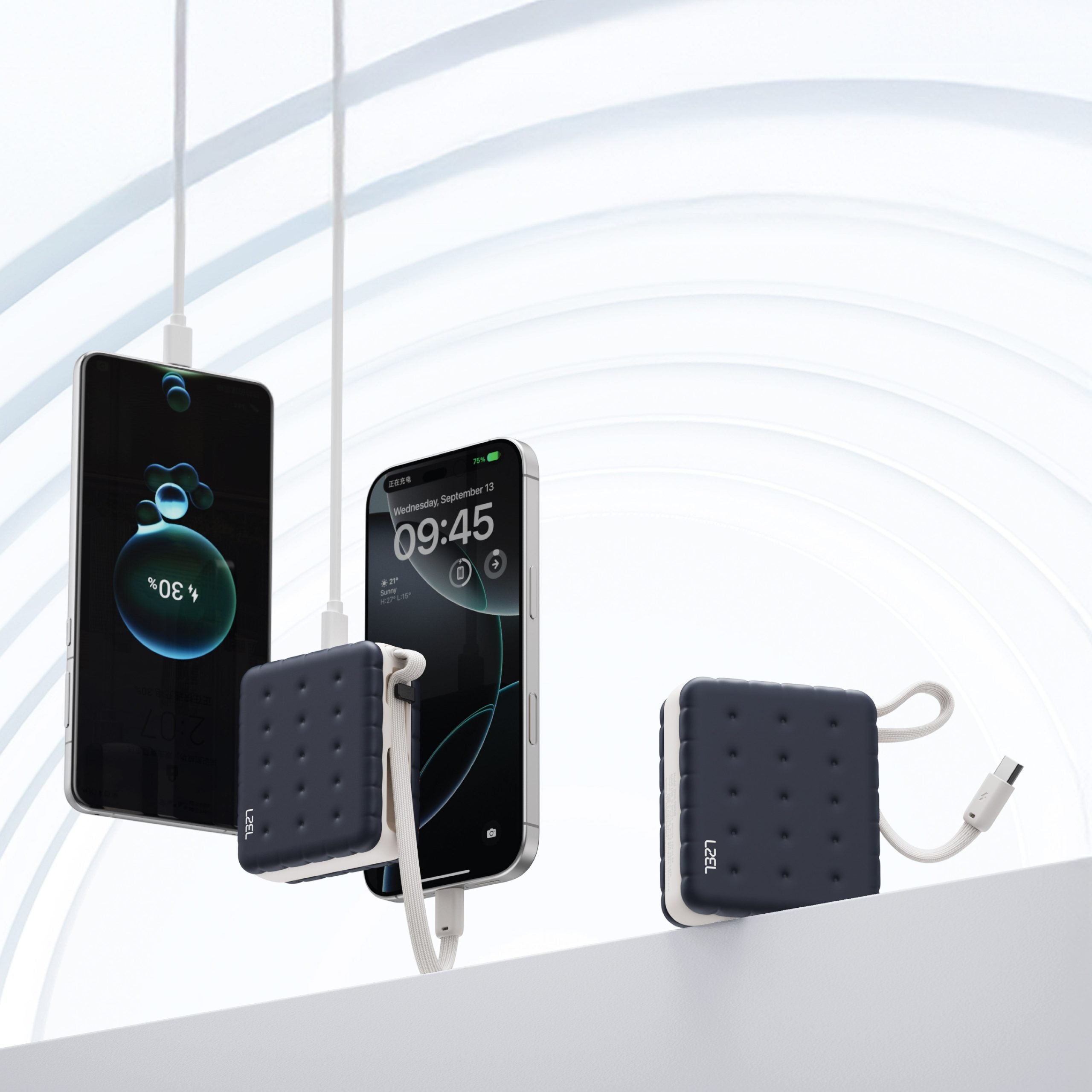 LZEL ZenoFlex MaxLux Mini 10000mAh PD Power Bank – 20W Output / 18W Input (15W Wireless)