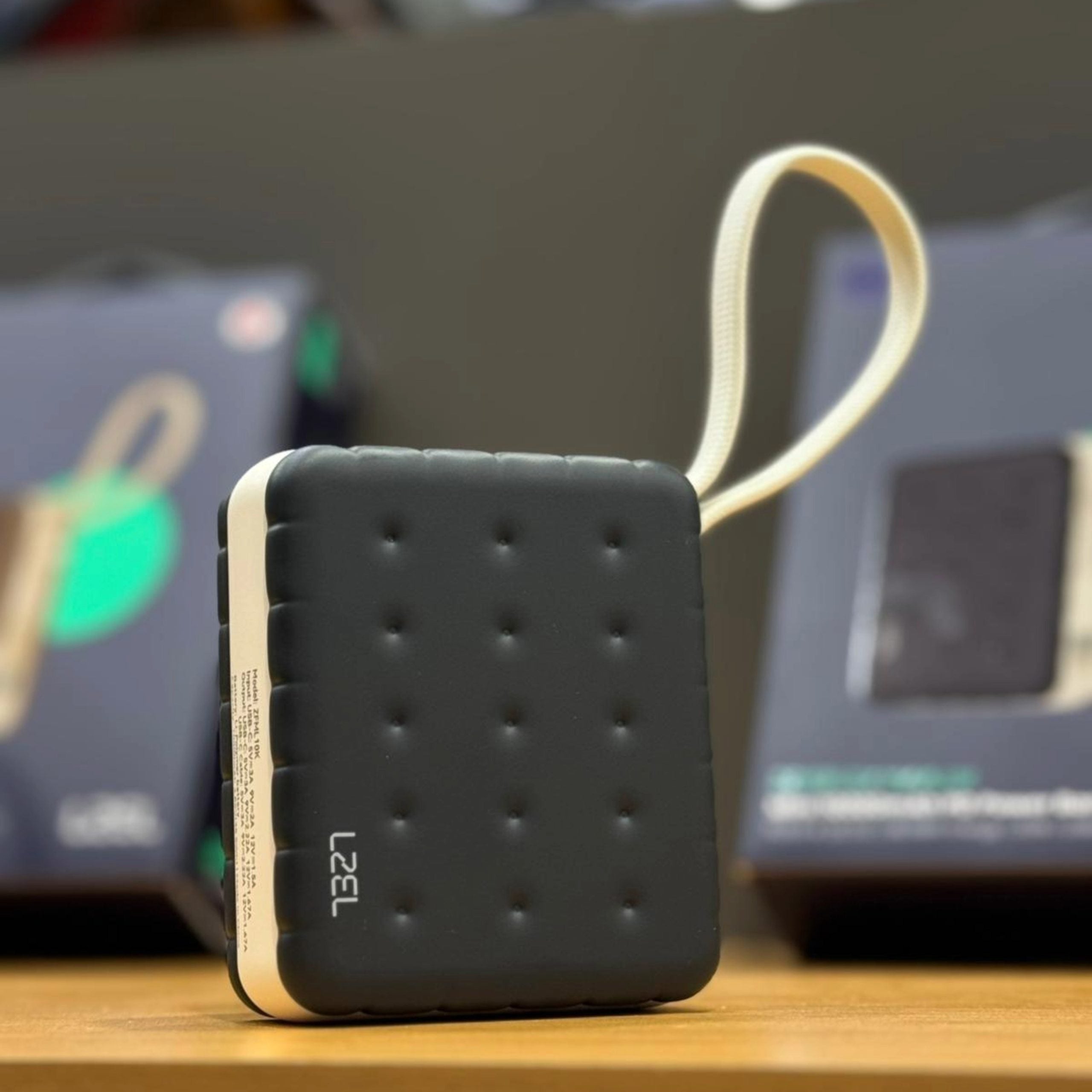 LZEL ZenoFlex MaxLux Mini 10000mAh PD Power Bank – 20W Output / 18W Input (15W Wireless)