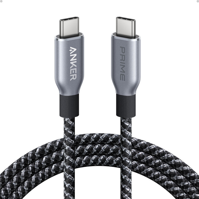 Anker Prime 6ft USB-C to USB-C 240W Upcycled-Braided Fast &amp; Durable