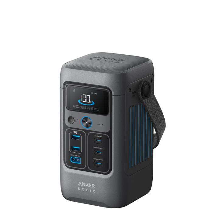 Anker SOLIX C200 DC 192Wh Portable Power Station – 200W Total Output