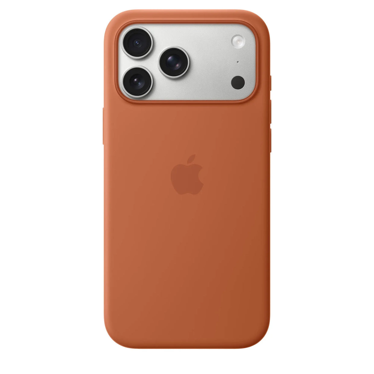APPLE-iPhone 17 Pro Max Silicone Back Cover with MagSafe – Terracotta